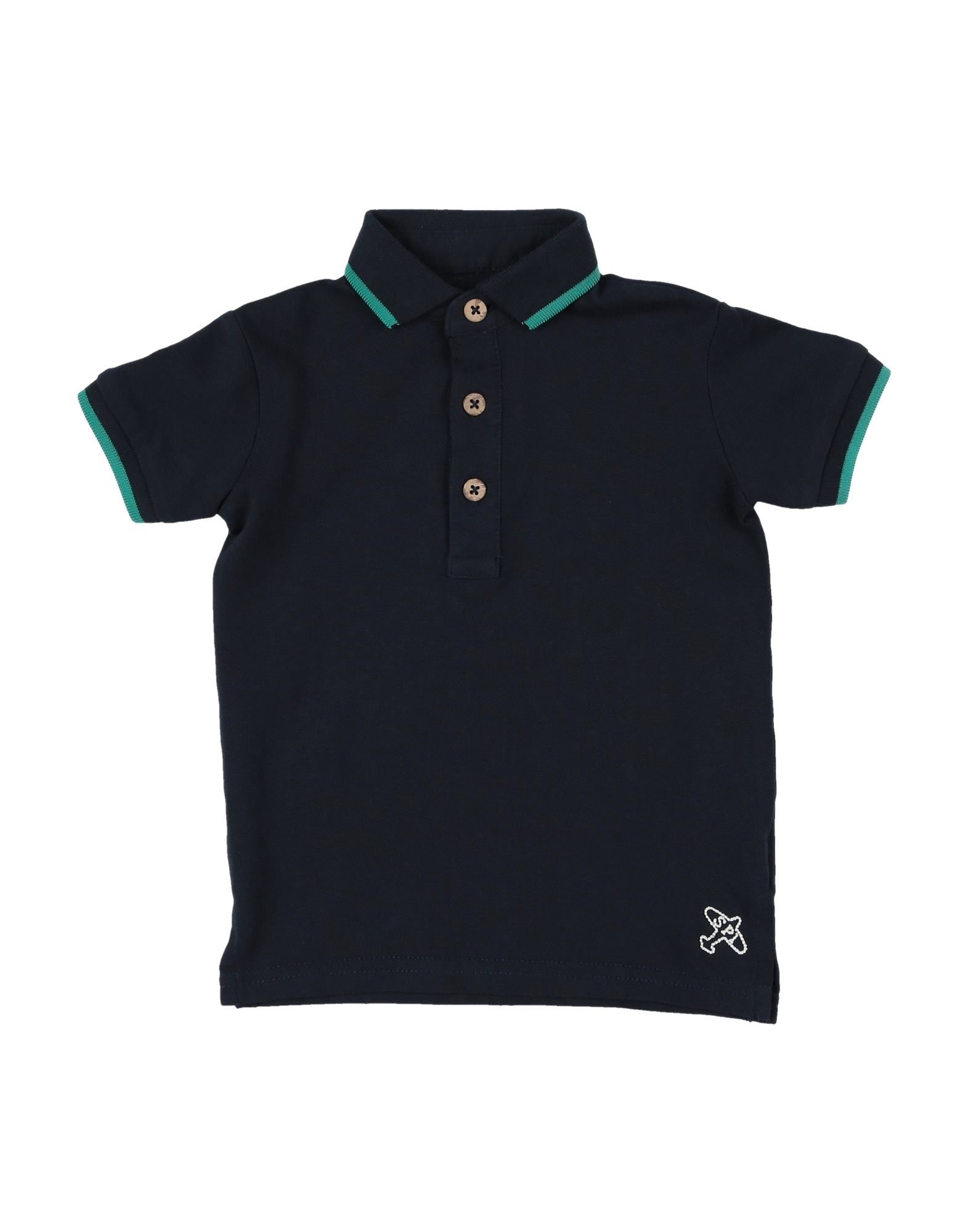 Sp1 Kids' Polo Shirts In Dark Blue