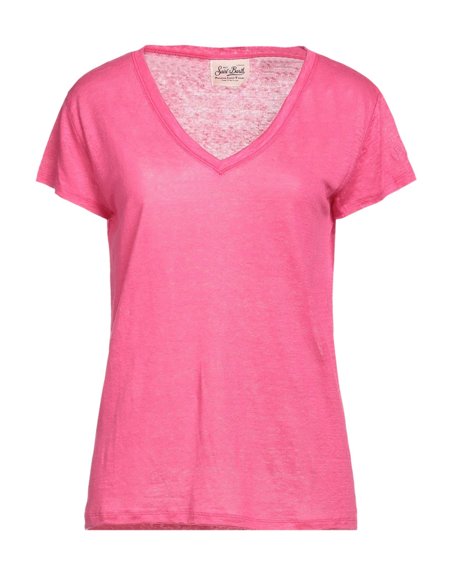 Mc2 Saint Barth T-shirts In Pink