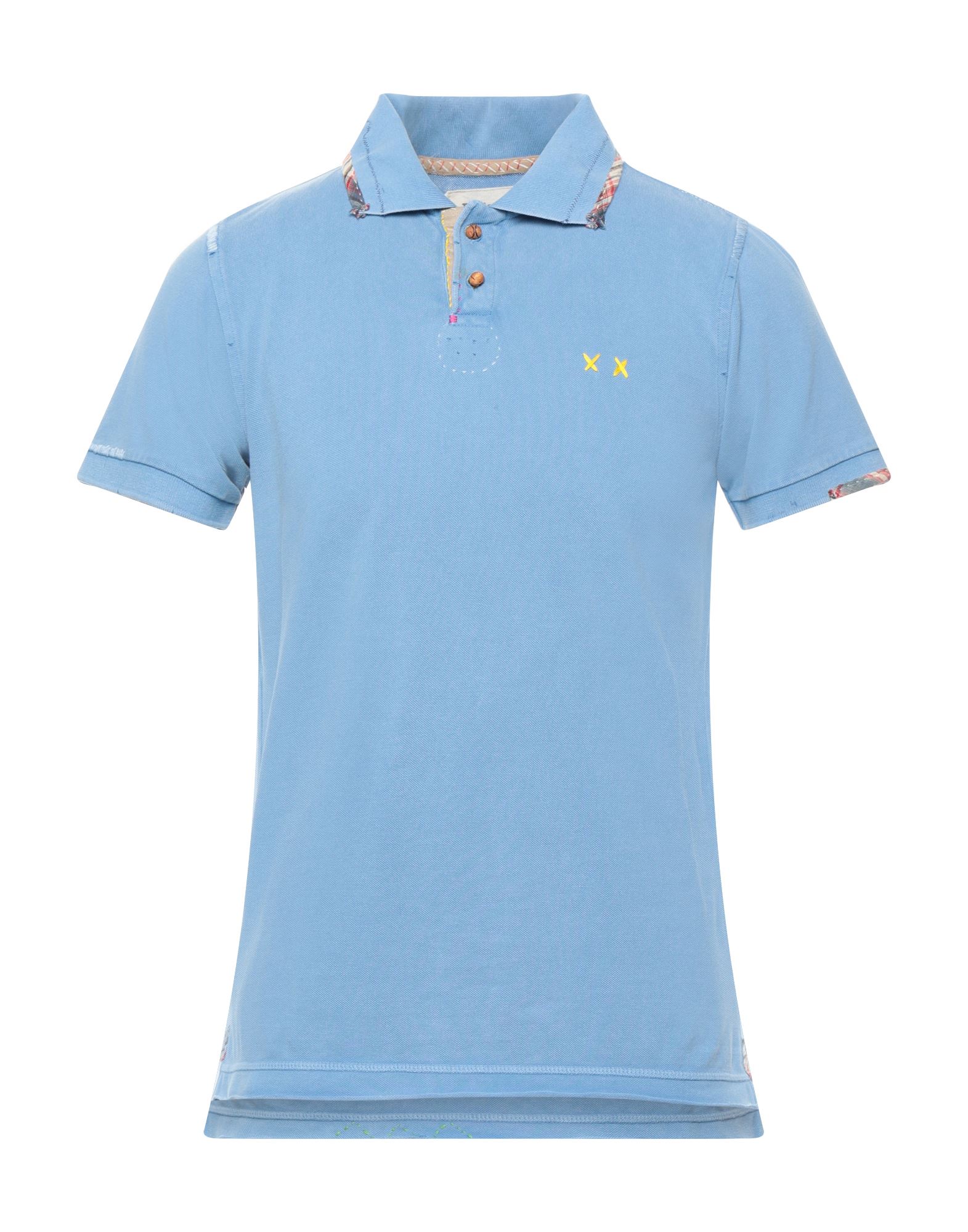 Project E Polo Shirts In Azure