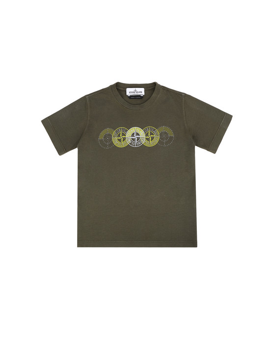 12301024ch - Polo - T-Shirts STONE ISLAND JUNIOR Short sleeve t-shirt 21451 STONE ISLAND JUNIOR - 0