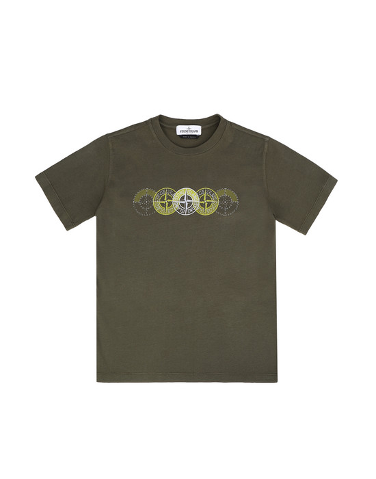 12301028xg - Polo - T-Shirts STONE ISLAND JUNIOR Short sleeve t-shirt 21451 STONE ISLAND JUNIOR - 0