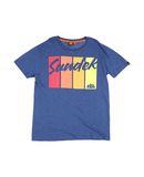 SUNDEK Jungen 3-8 jahre T-shirts Farbe Blau Gr��e 4