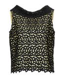 BOUTIQUE MOSCHINO Damen Top Farbe Gelb Gr��e 3