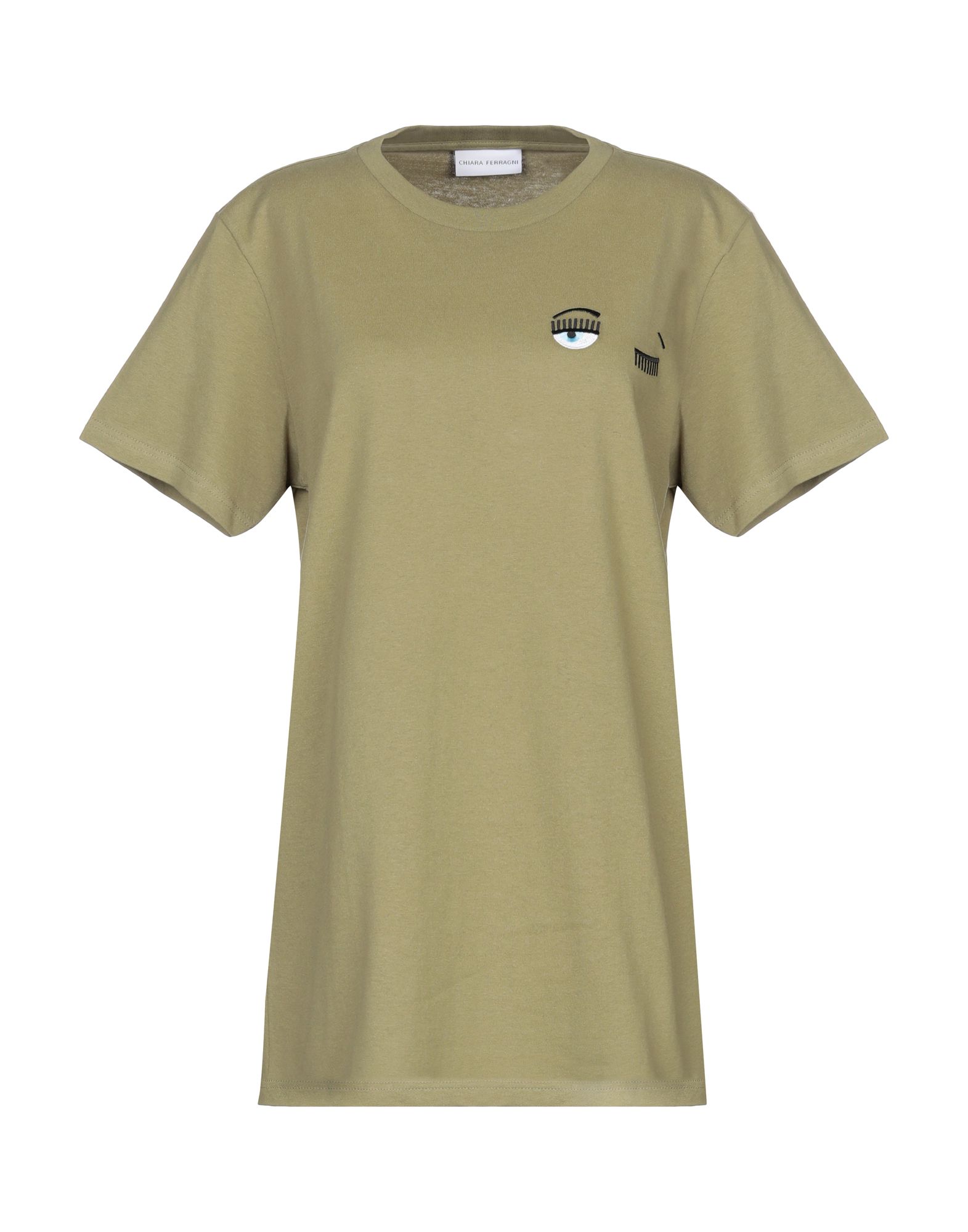Chiara Ferragni T-shirt In Military Green