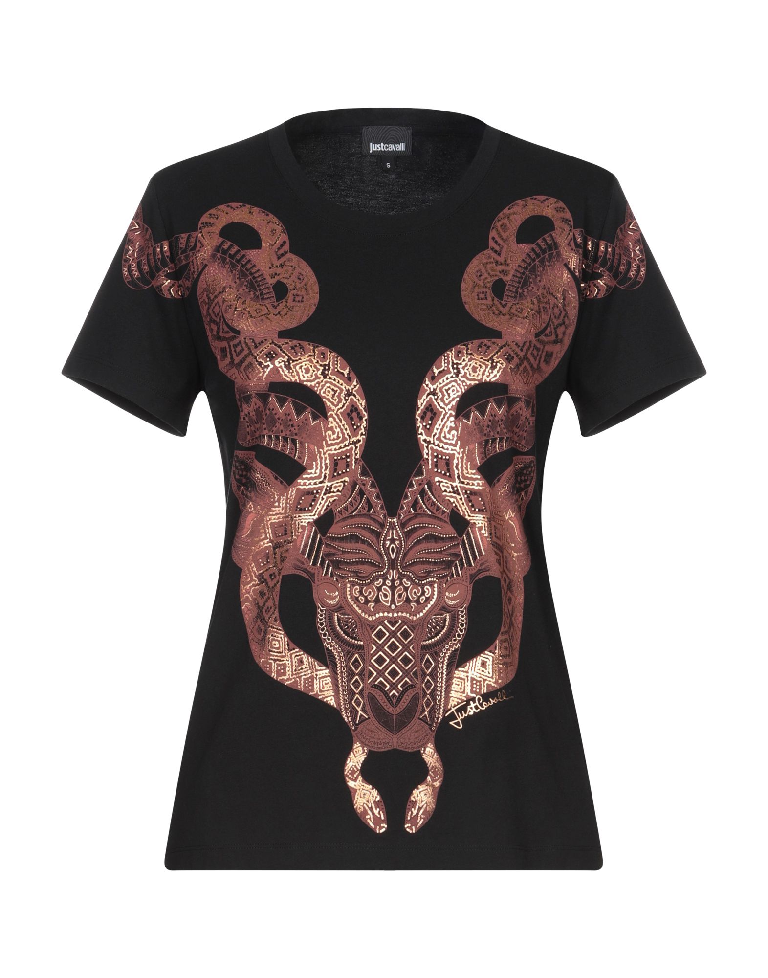 Just Cavalli logo-print Embellished T-shirt - Farfetch