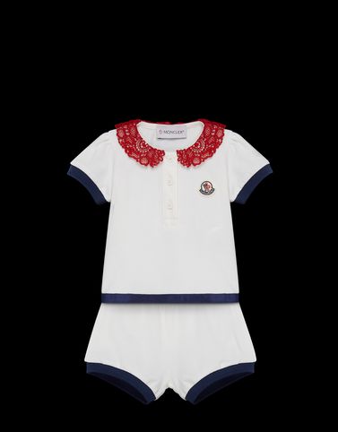 MONCLER POLO WITH BRIEFS - T-shirts with shorts - women