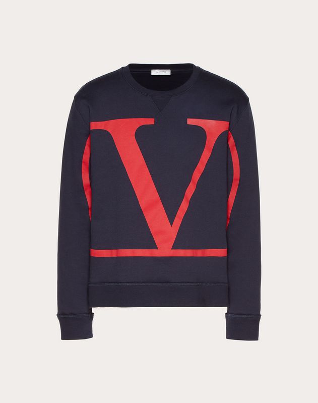 Valentino V Logo Hoodie 2024 favors