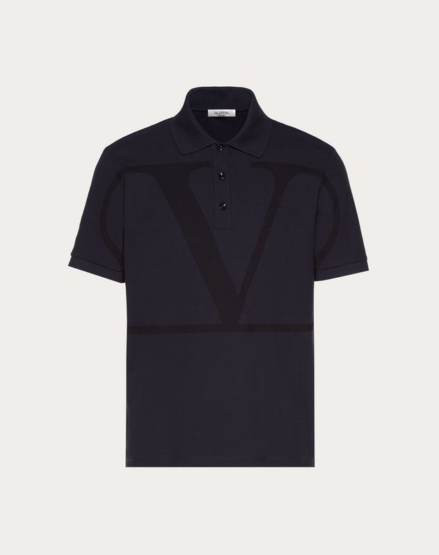 Vlogo Signature Polo For Man Valentino Online Boutique