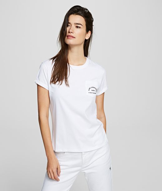 Image of Rue Lagerfeld Logo T-Shirt