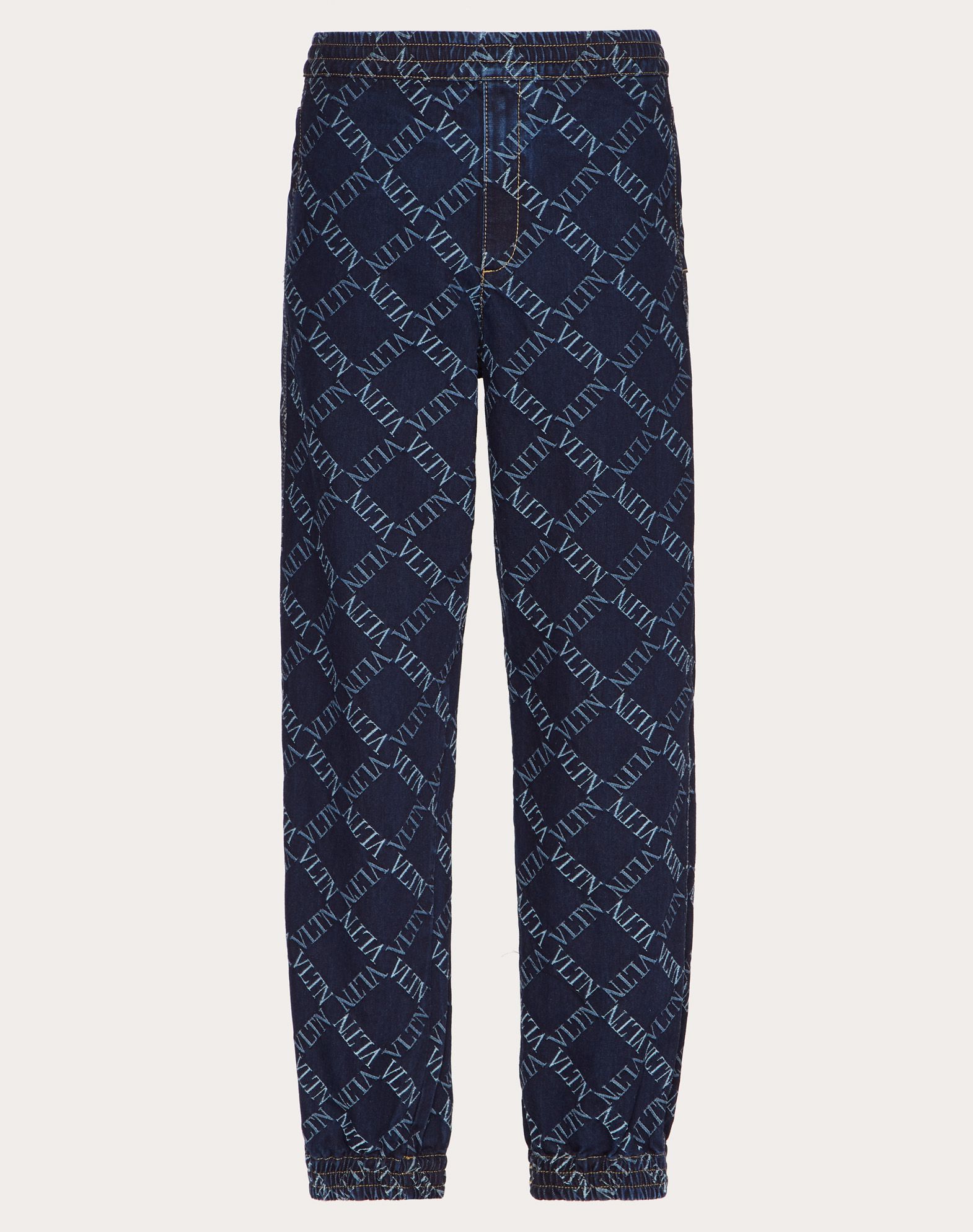 denim jogging bottoms