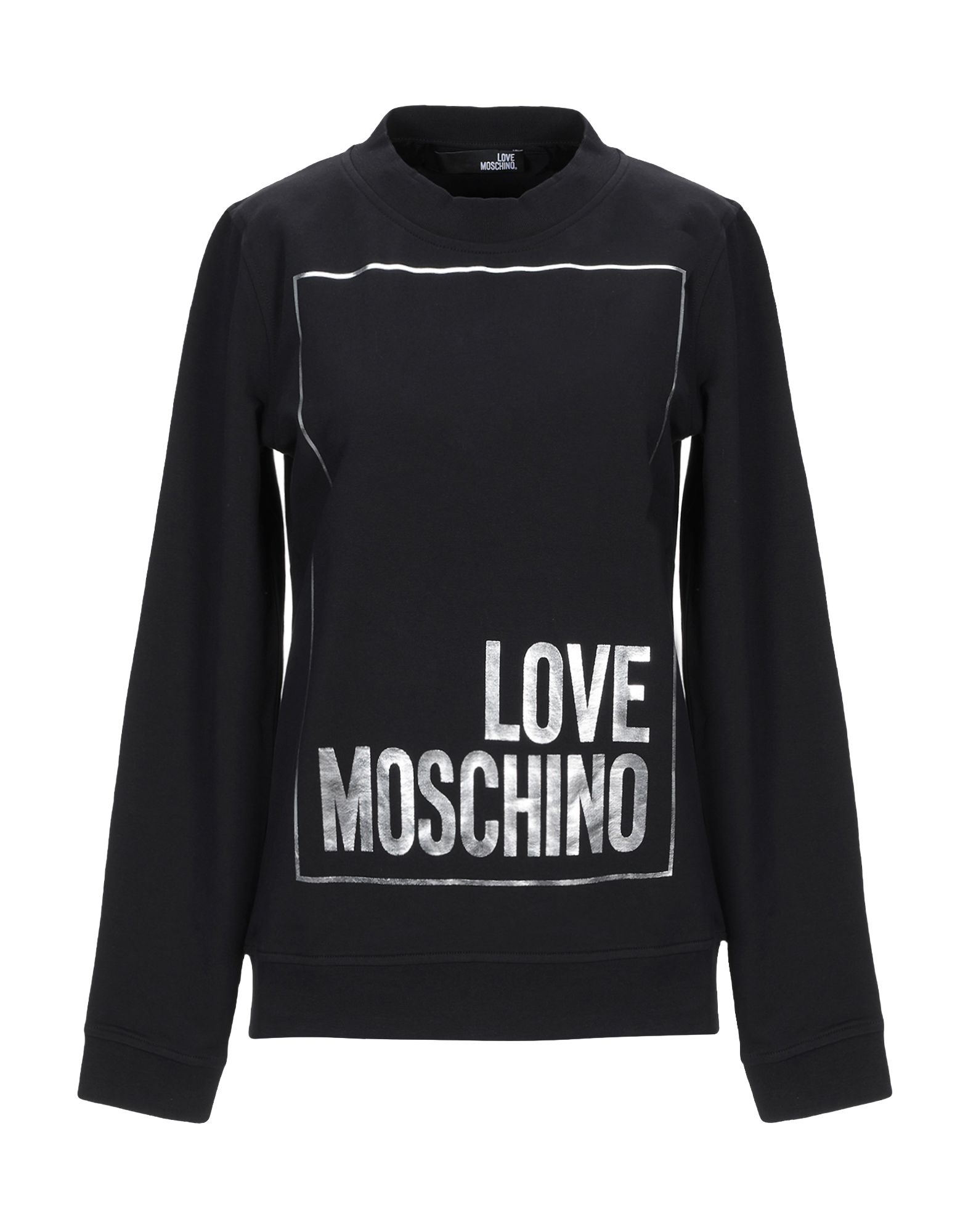 Love Moschino Sweatshirt In Black | ModeSens