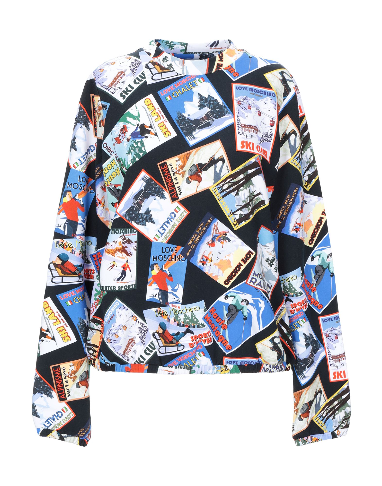 Love Moschino Sweatshirt In Blue ModeSens