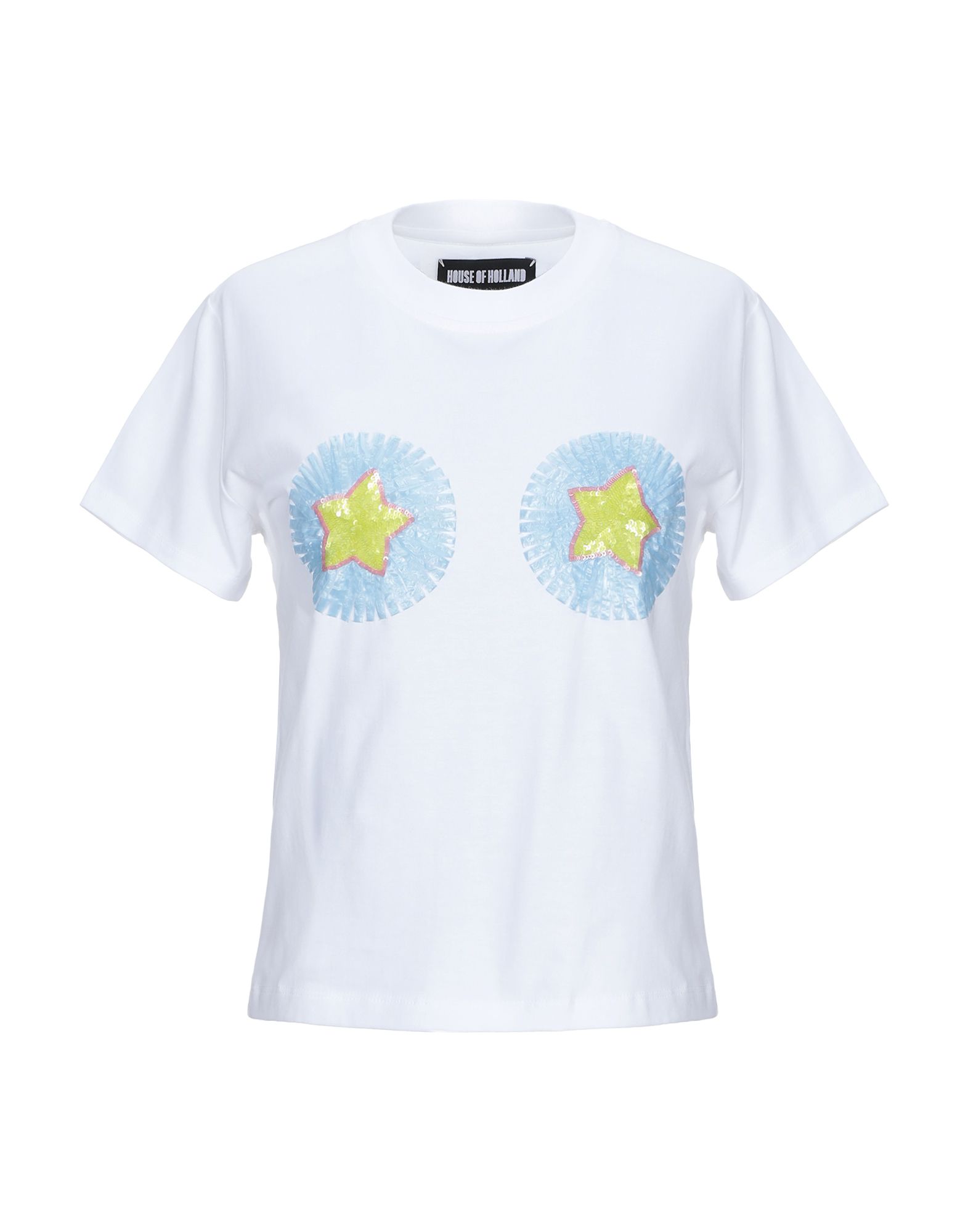 House Of Holland T Shirts In White Modesens