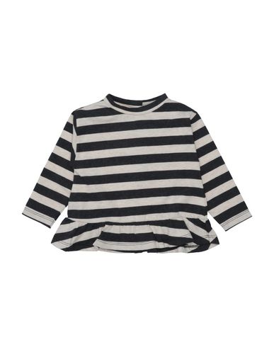 Amelia Babies'  Newborn Girl T-shirt Steel Grey Size 3 Cotton, Elastane