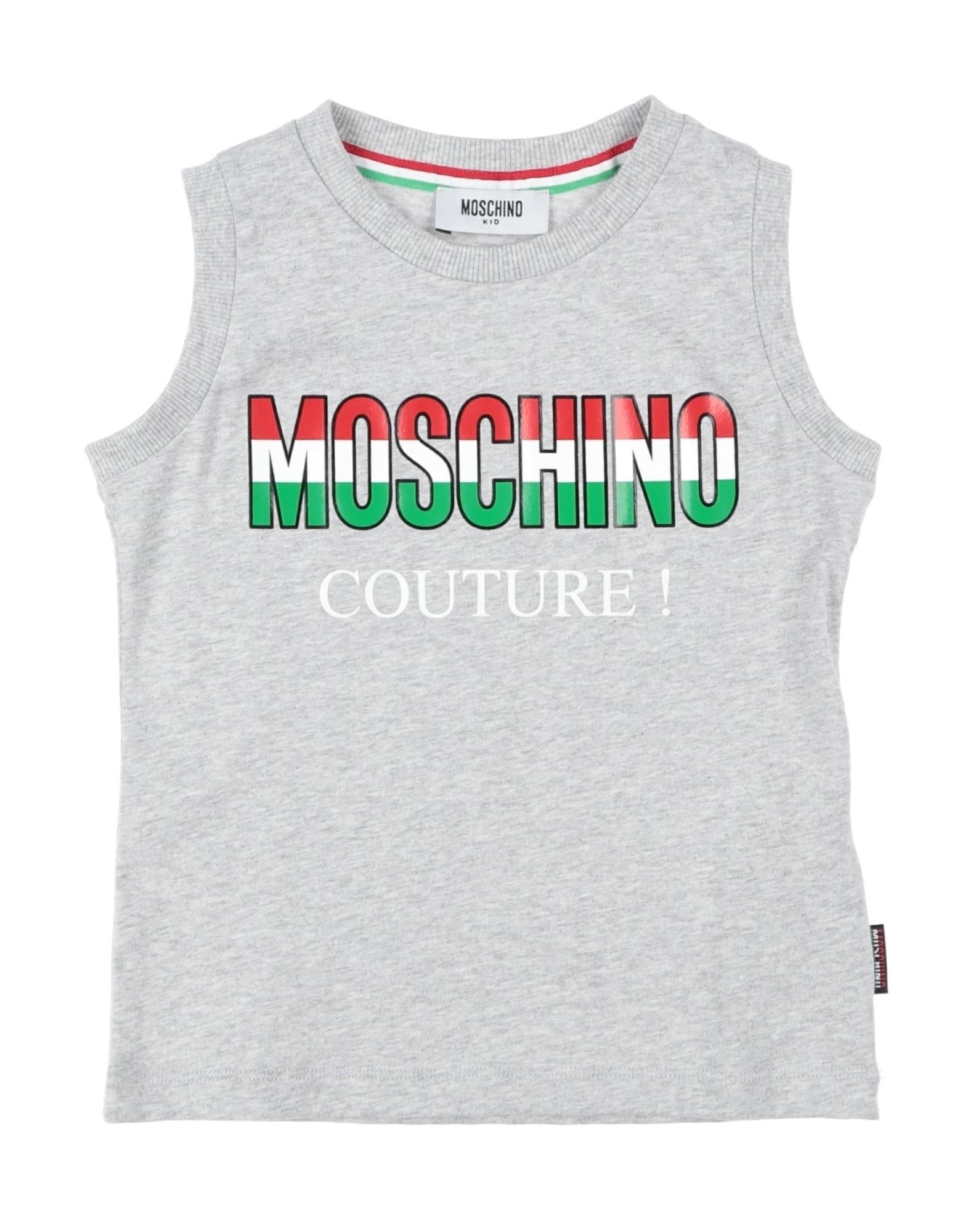 Moschino Kid T-shirts In Grey