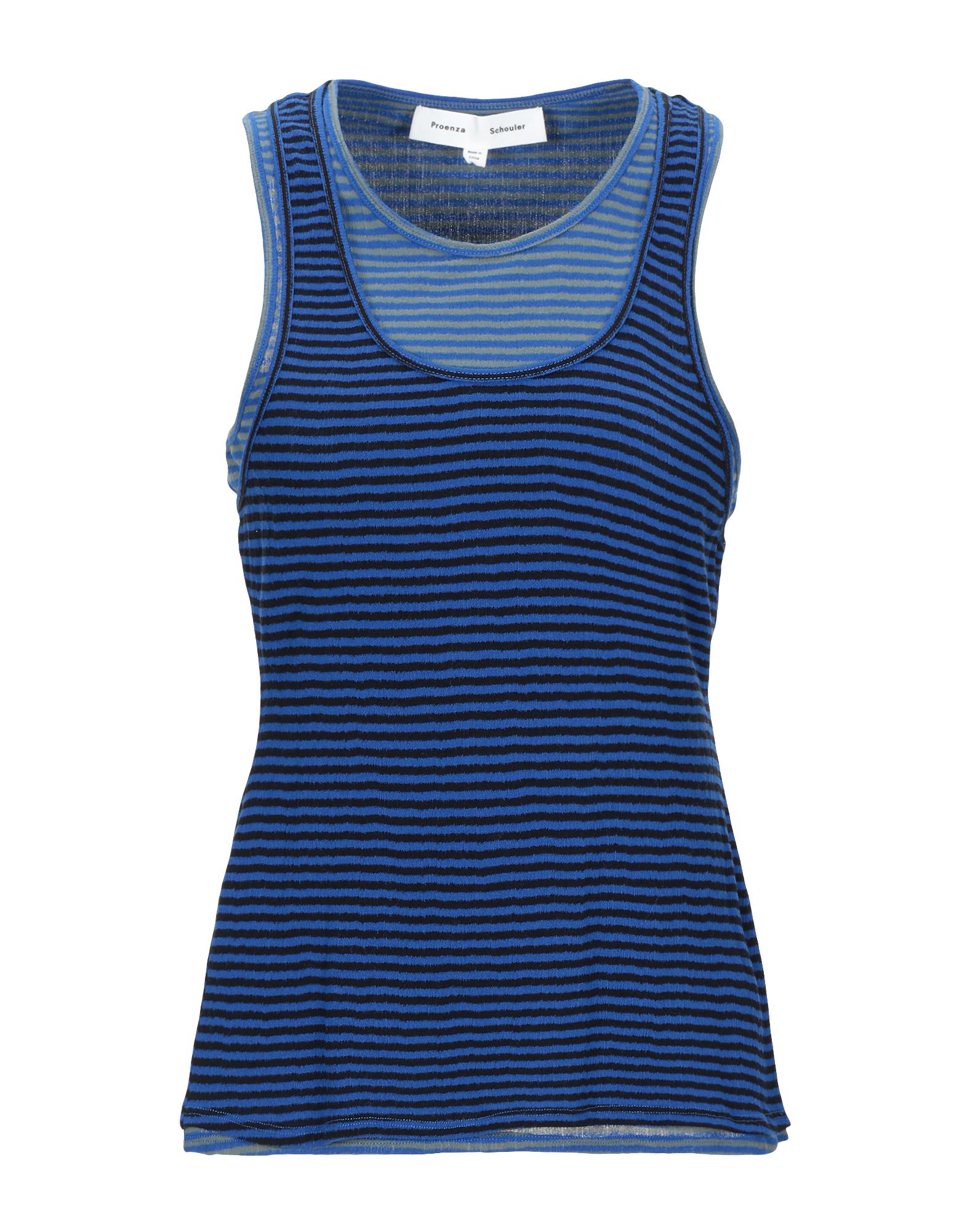 Proenza Schouler Tank Top In Blue | ModeSens