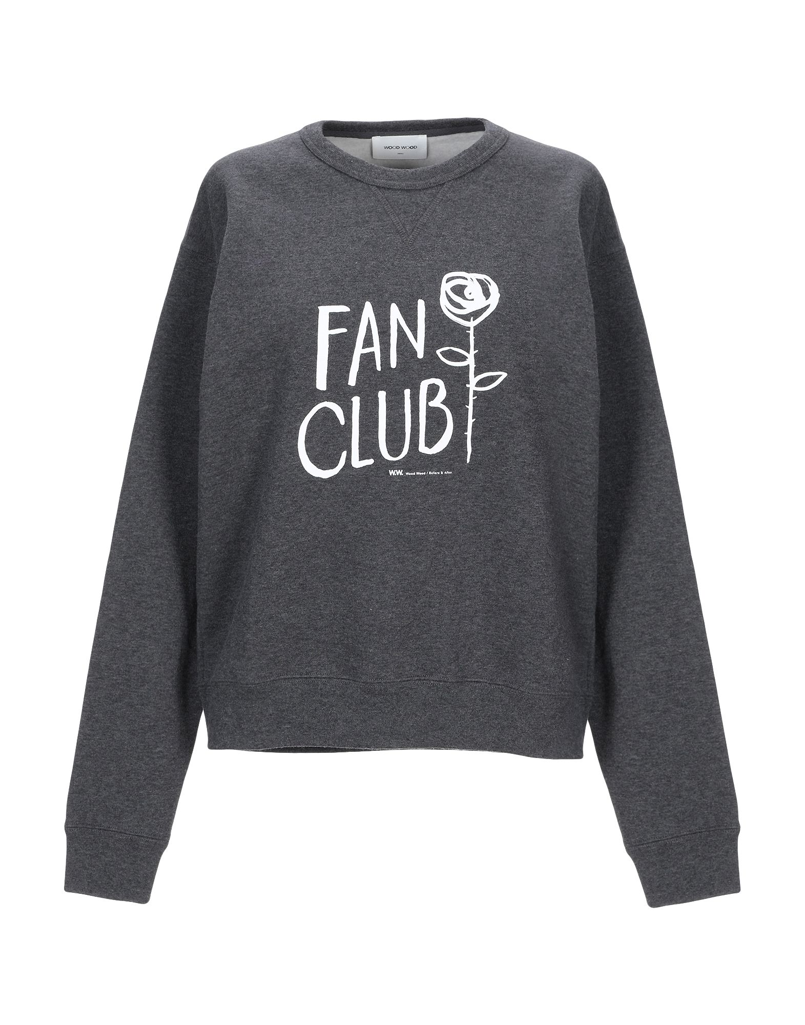 Wood Wood Sweatshirt In Lead