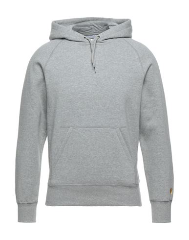Man Sweatshirt Grey Size XL Cotton, Polyester
