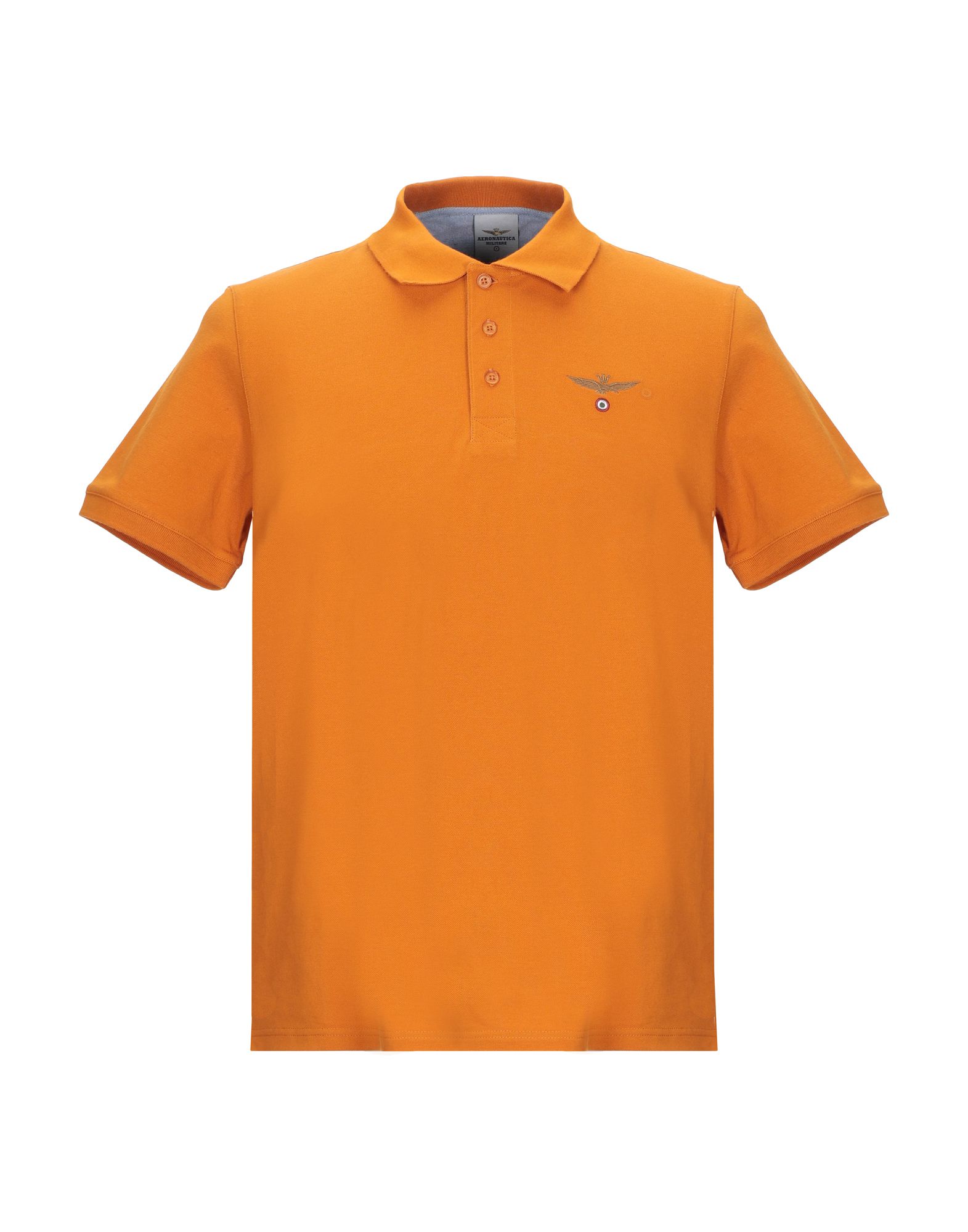 Aeronautica Militare Polo Shirts In Orange