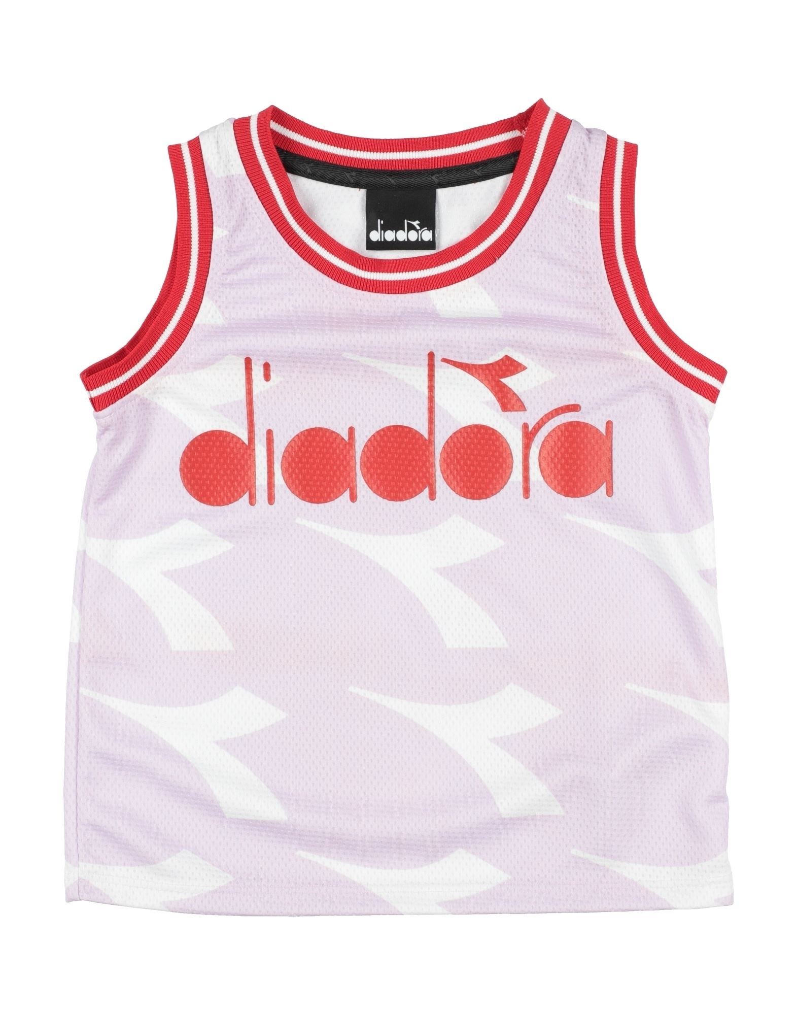 Diadora Kids' T-shirts In Pink