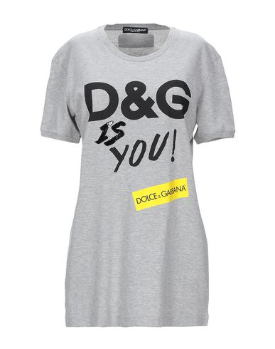 Dolce&Gabbana Camiseta Mujer Gris 32 Mujer
