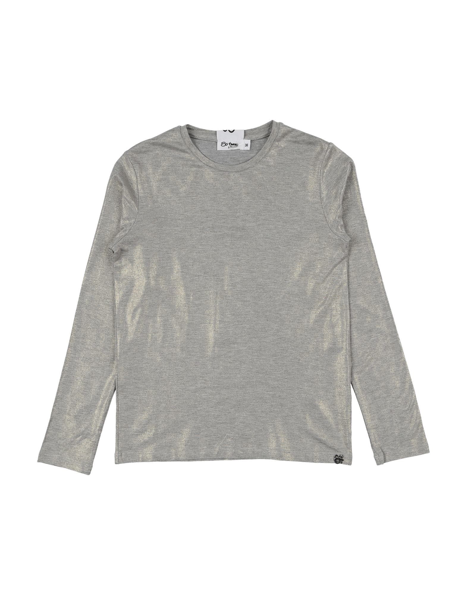 So Twee By Miss Grant Kids' T-shirts In Light Grey