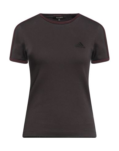 Adidas X Yeezy Woman T-shirt Steel Grey Size Xs Cotton, Polyester