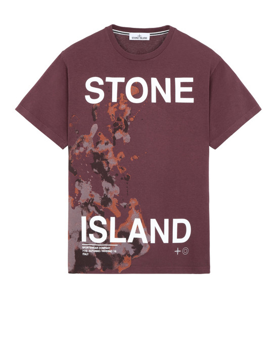 12332816uh - Polo - T-Shirts STONE ISLAND Short sleeve t-shirt 2NS86 'GRAPHIC SEVEN' STONE ISLAND - 0