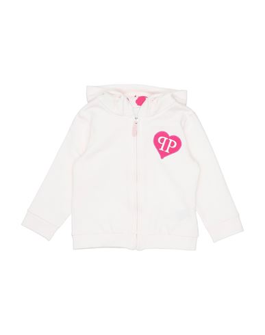 Philipp Plein Babies'  Newborn Girl Sweatshirt Light Pink Size 3 Cotton, Elastane