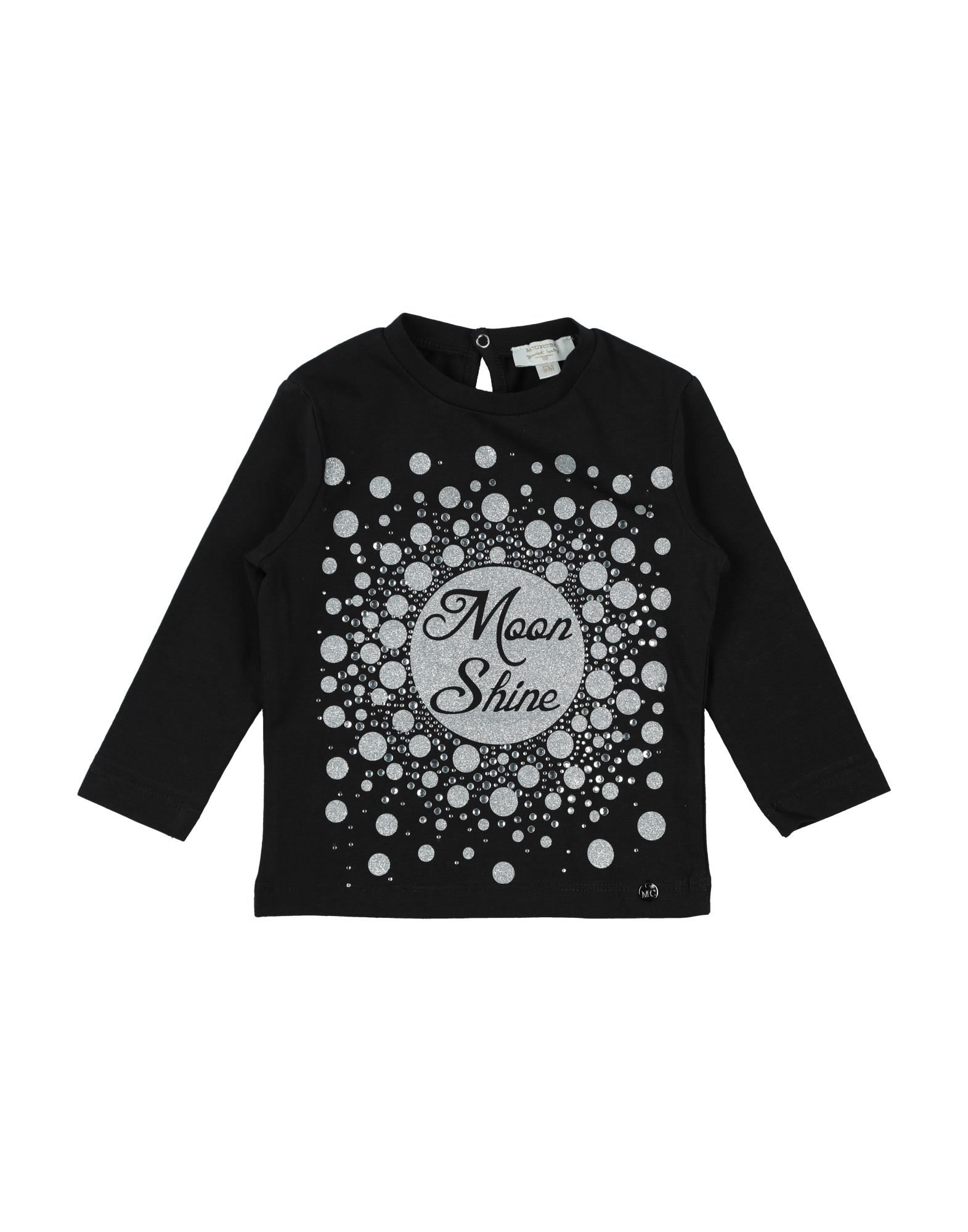 Microbe By Miss Grant Kids' T-shirts In Black