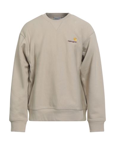 Carhartt American Script Sweatshirt In Gray