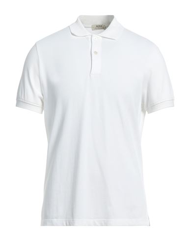 Roda Man Polo Shirt Ivory Size Xs Cotton, Polyamide In White