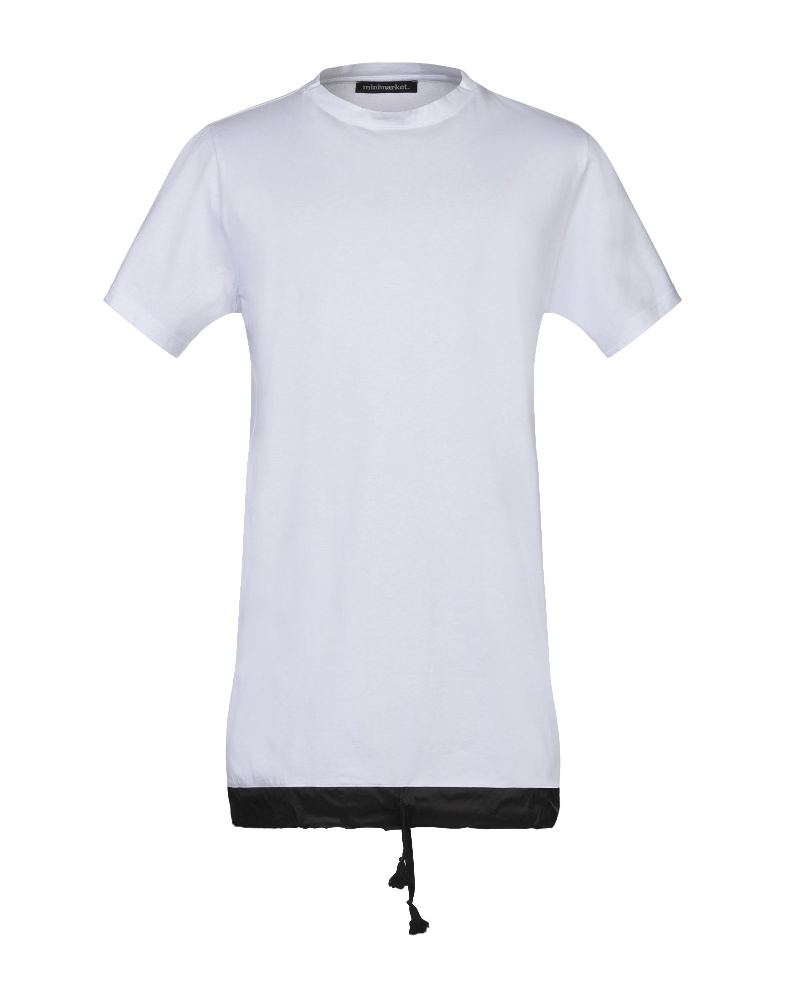 《セール開催中》MINIMARKET メンズ T シャツ ホワイト 1 コットン 100%