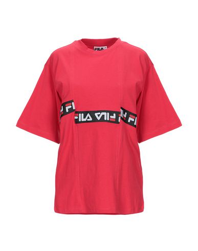 Fila Woman T-shirt Red Size S Cotton