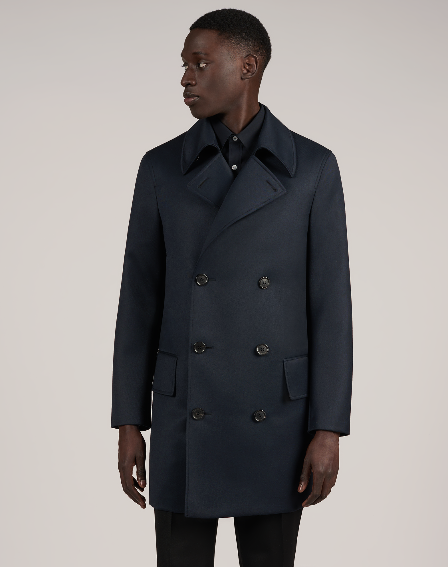 short formal coat