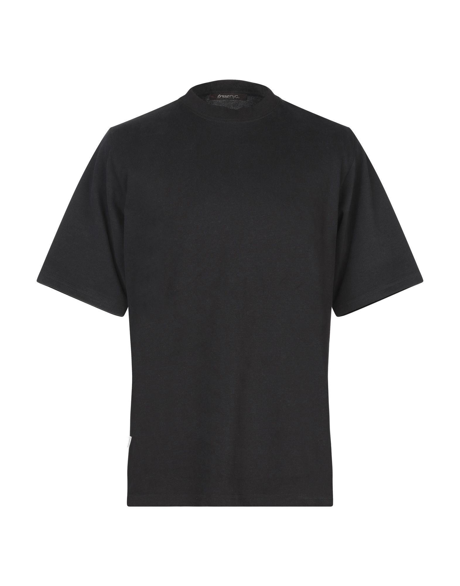 《期間限定 セール開催中》TRUE NYC. メンズ T シャツ ブラック XL コットン 100%