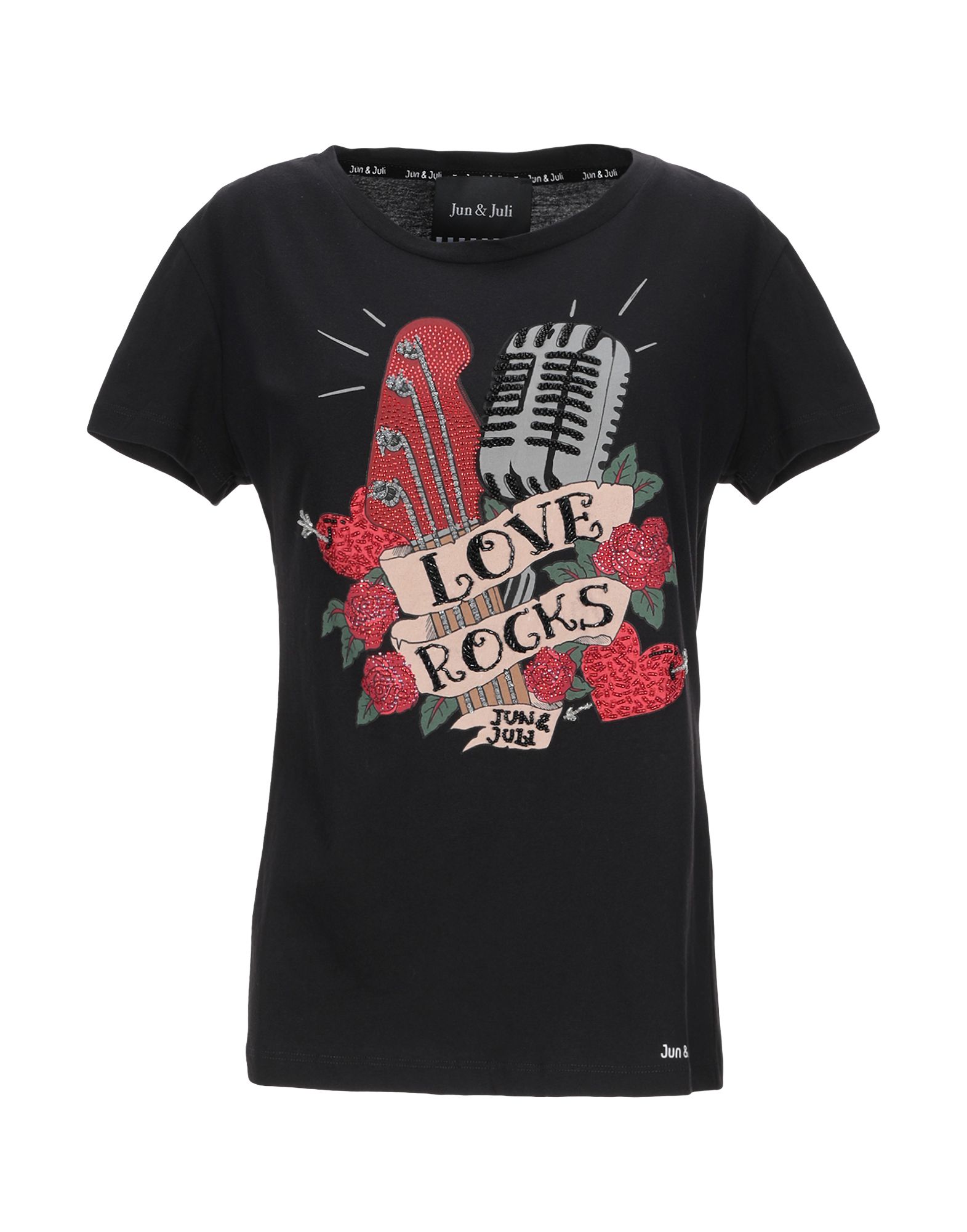 Футболка  - Черный цвет