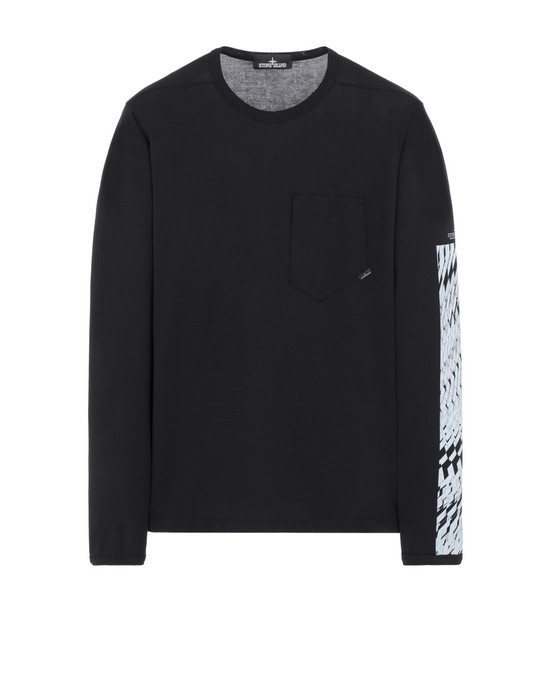 12356822aa - Polo - T-Shirts STONE ISLAND SHADOW PROJECT Long sleeve t-shirt 20214 PRINTED LS CATCH POCKET-T STONE ISLAND SHADOW PROJECT - 0