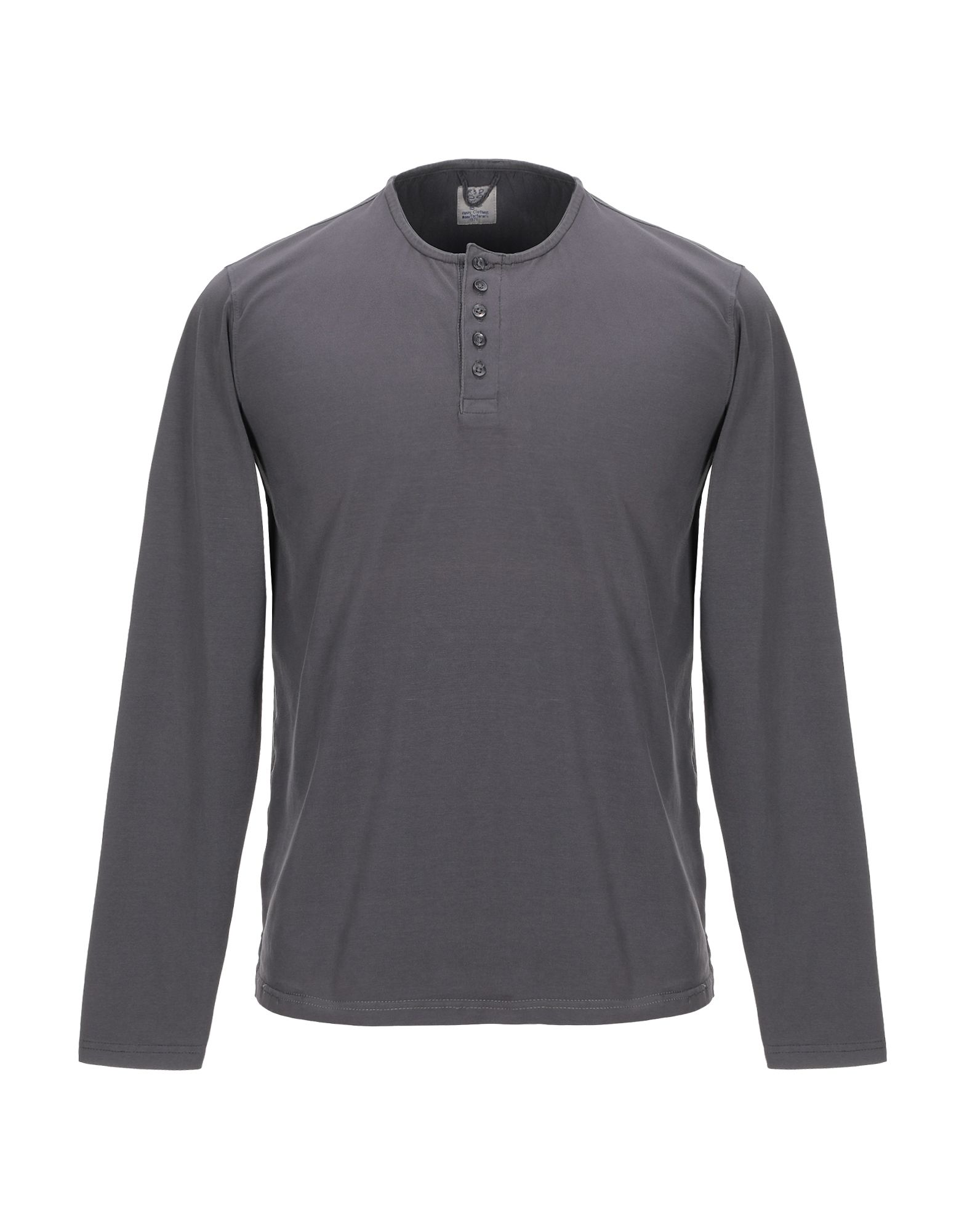 Shop R3d Wöôd Man T-shirt Lead Size Xxl Cotton, Elastane In Grey