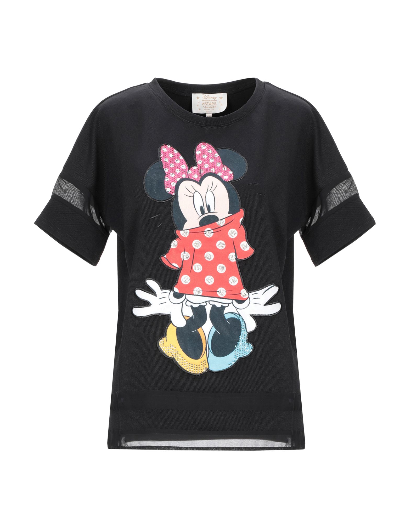 Футболка  - Белый,Черный цвет