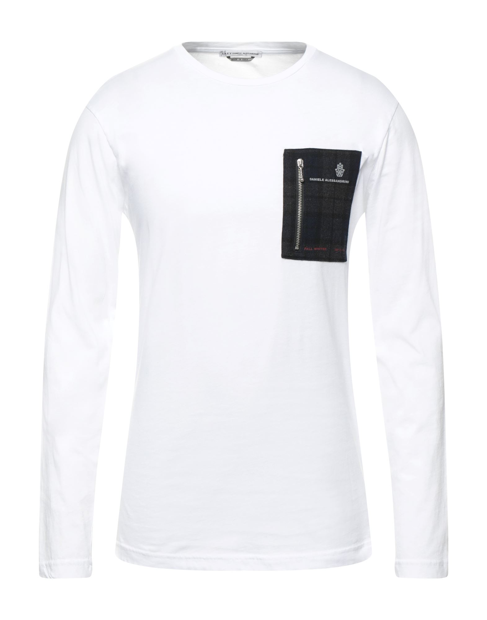 konkurrence defekt . Grey Daniele Alessandrini T-shirts In White | ModeSens