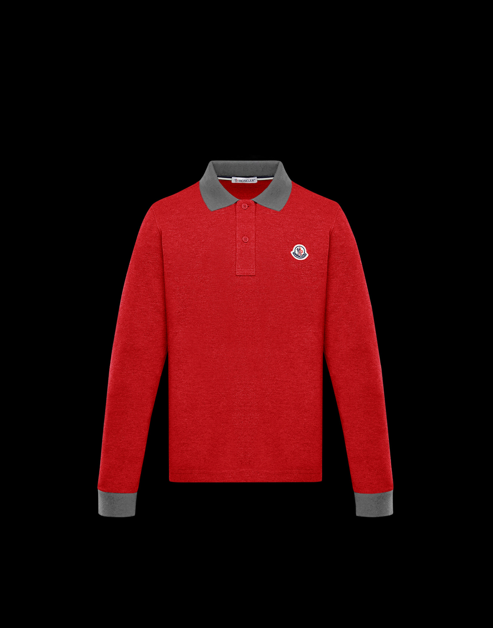 moncler full sleeve polo