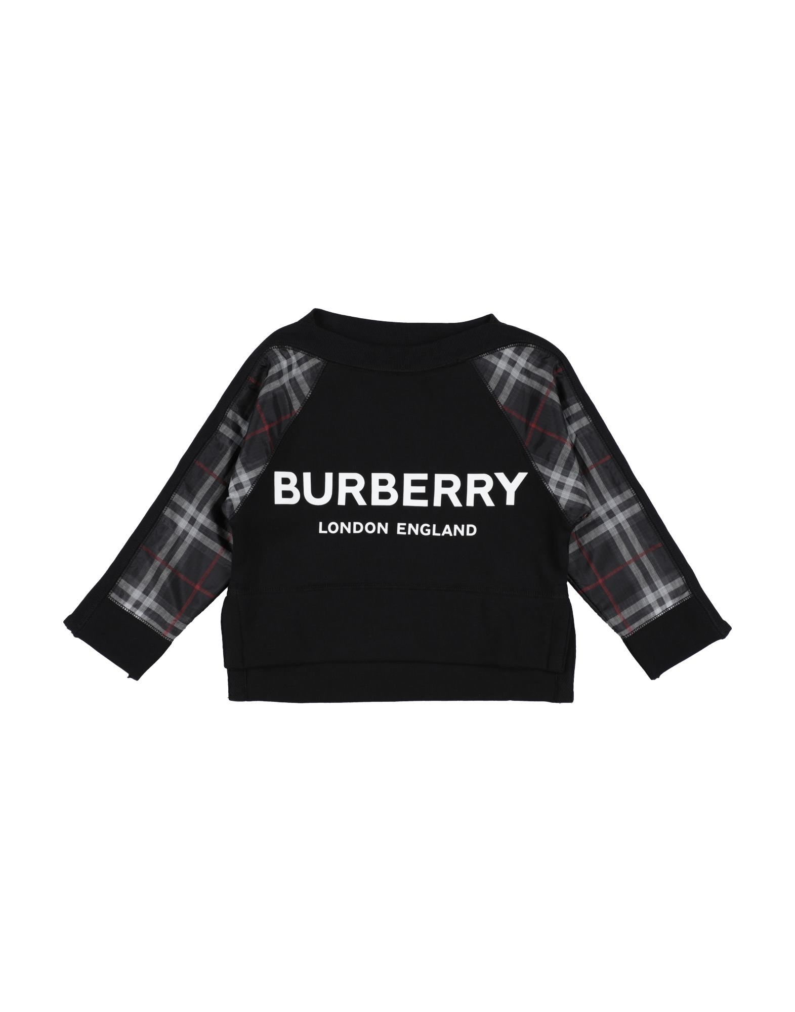 Burberry Kids' Sweatshirts In Black