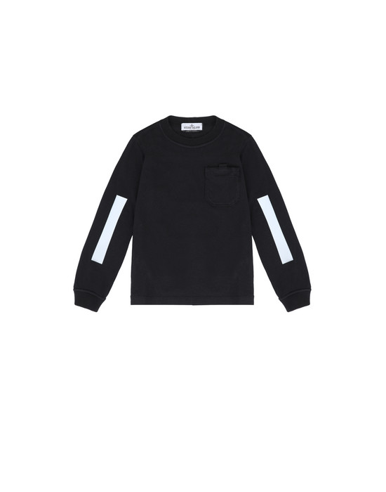 12366542bk - Polo - T-Shirts STONE ISLAND JUNIOR Long sleeve t-shirt 20546 STONE ISLAND JUNIOR - 0