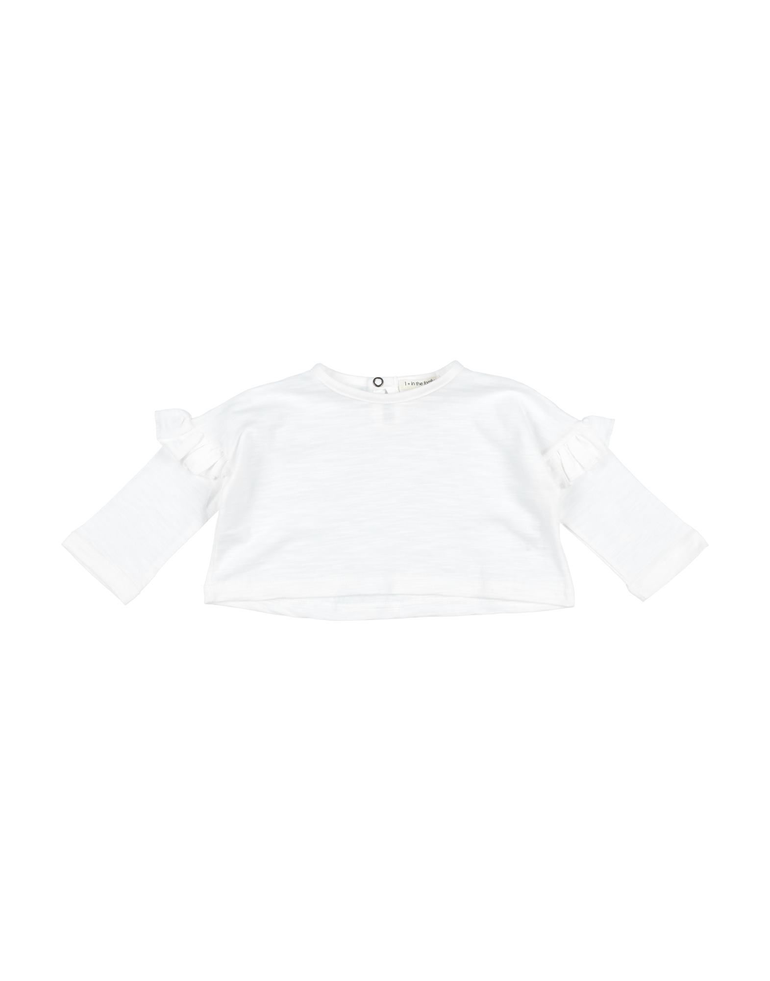 1+ In The Family Kids' T-shirts In White