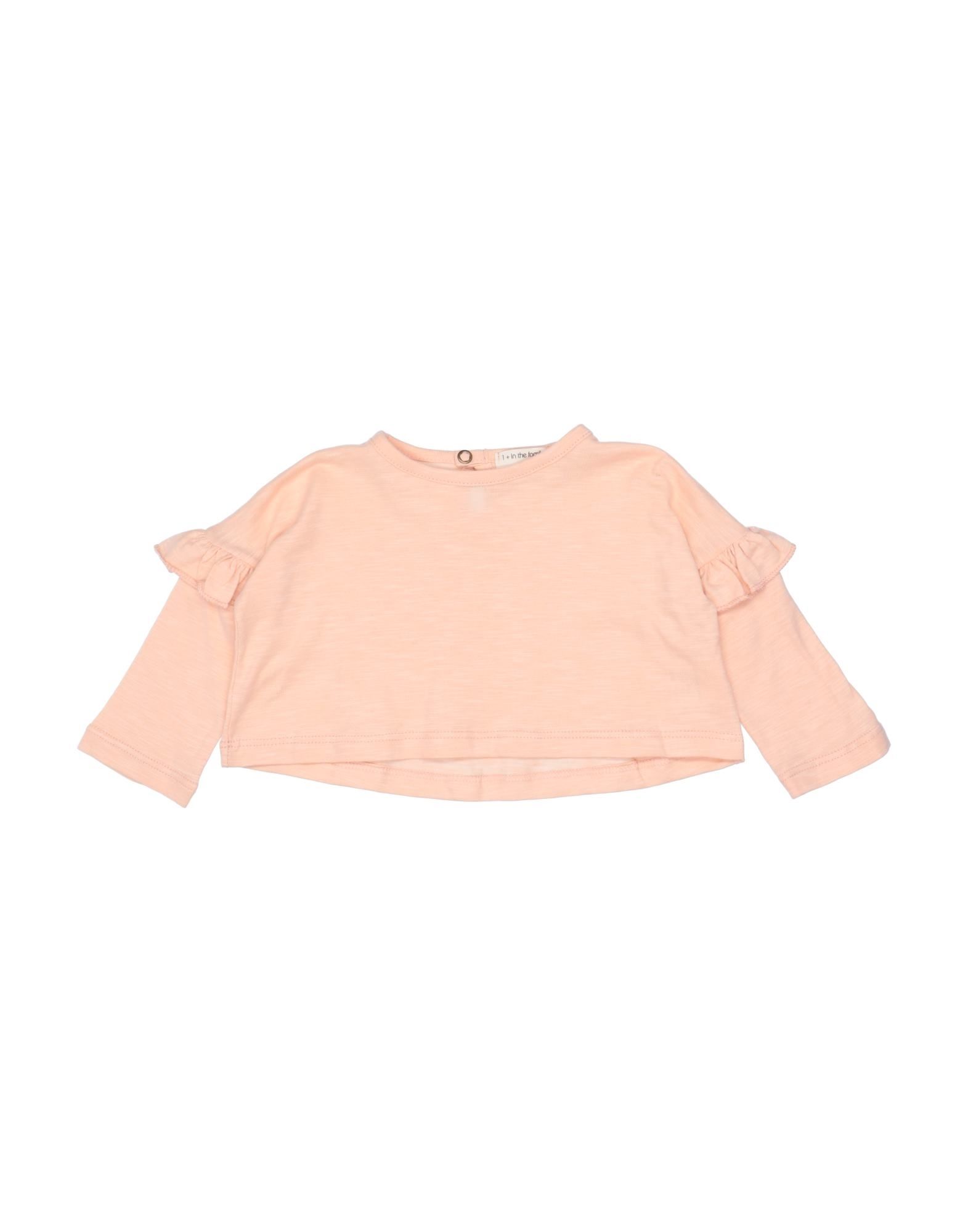 1+ In The Family Kids' T-shirts In Pale Pink