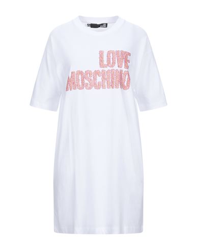 Woman Mini dress White Size 8 Cotton