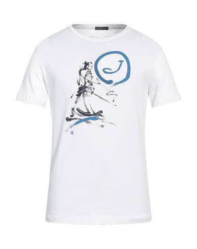 Jacob Cohёn Man T-shirt White Size S Cotton, Elastane