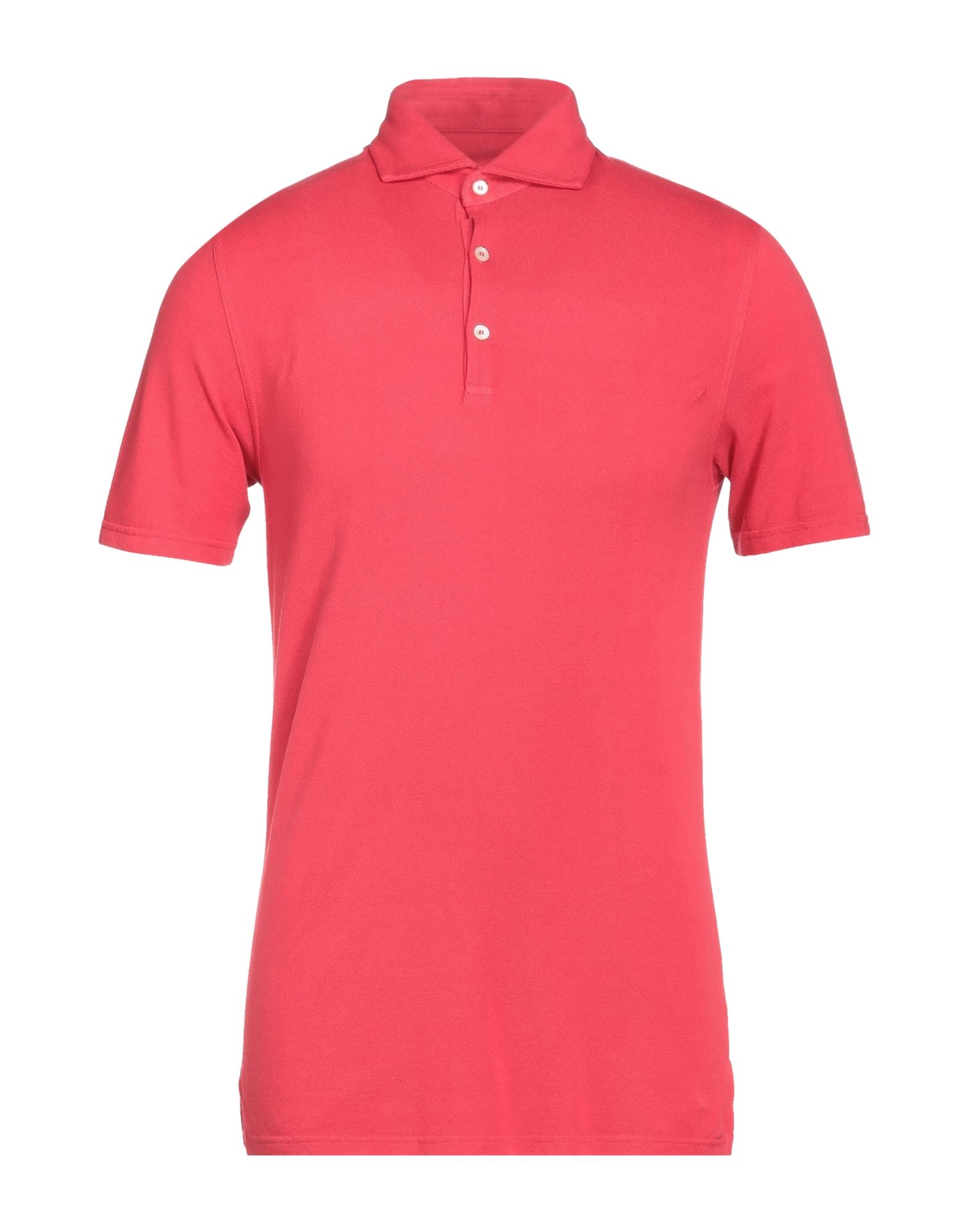 Fedeli Polo Shirts In Red