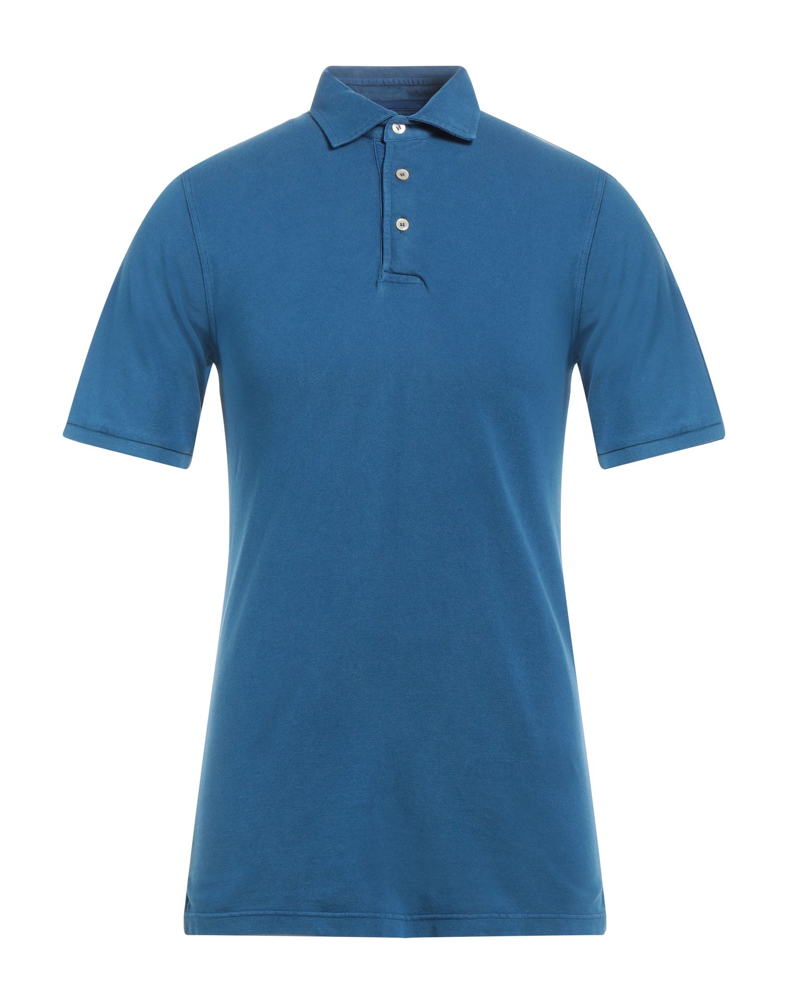 Fedeli Polo Shirts In Pastel Blue